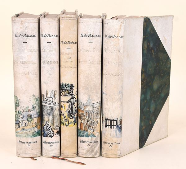de Balzac, Honoré:  Œuvres de Balzac sur la Touraine, 1946-1947