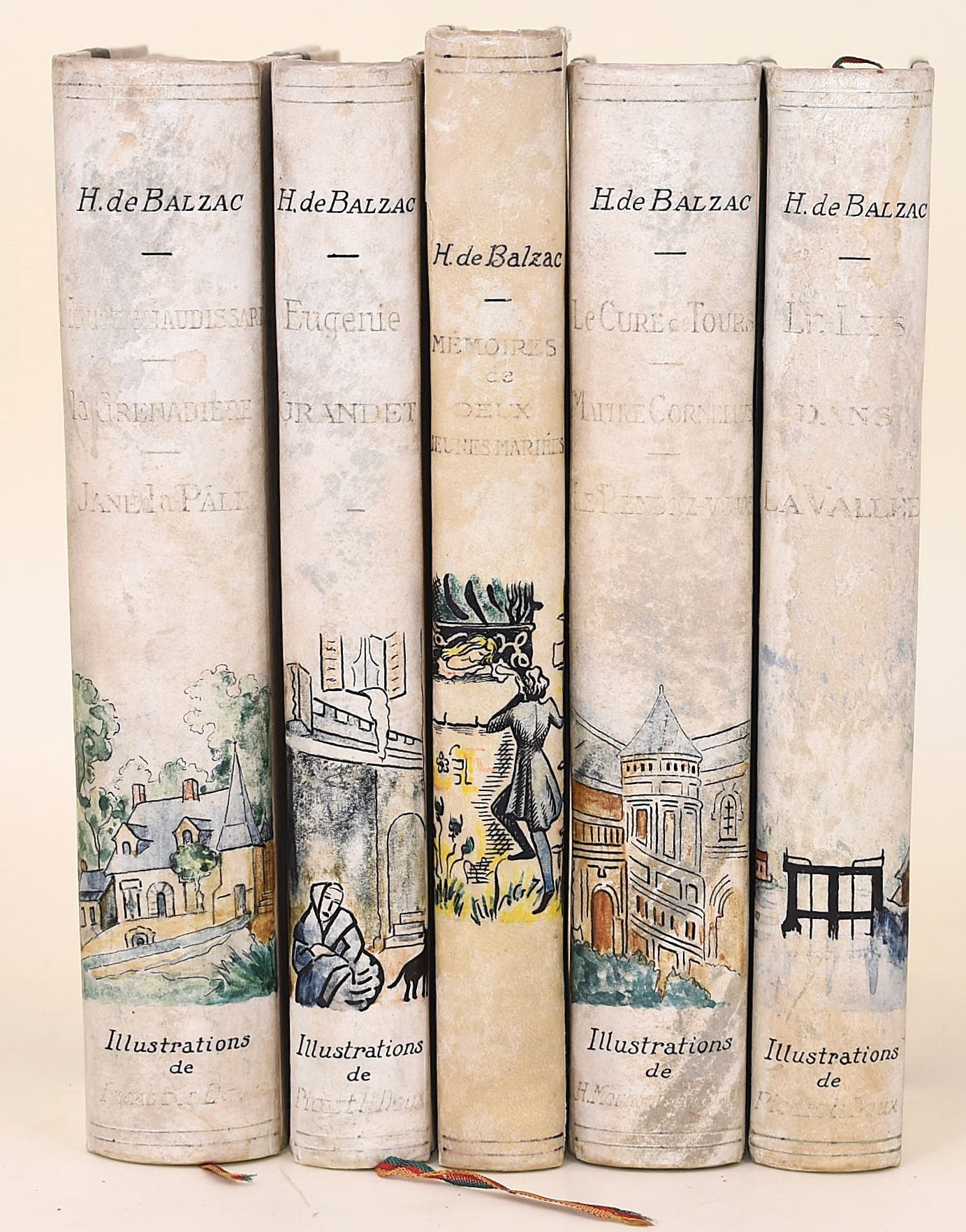 de Balzac, Honoré: Œuvres de Balzac sur la Touraine, 1946-1947