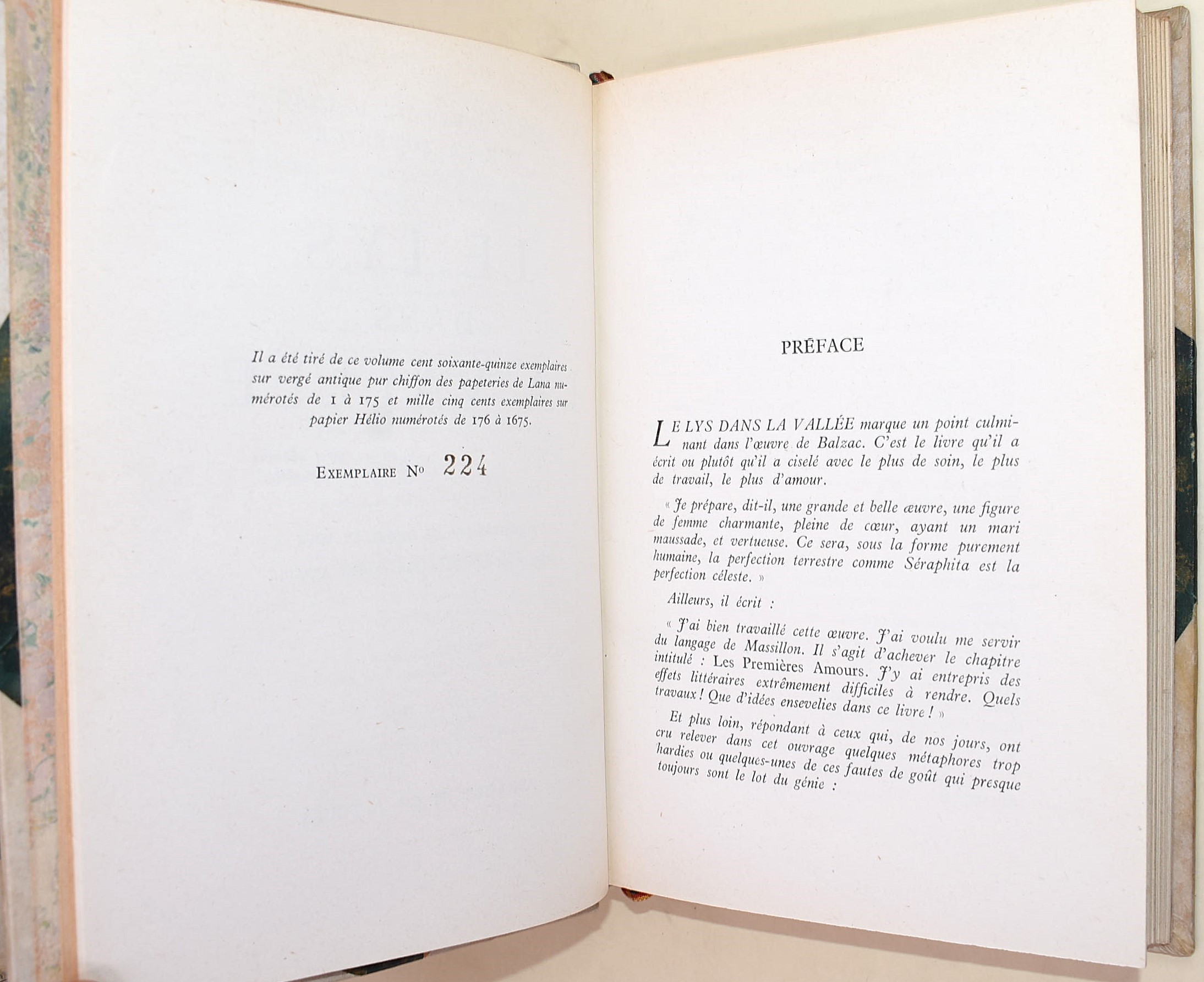 de Balzac, Honoré: Œuvres de Balzac sur la Touraine, 1946-1947