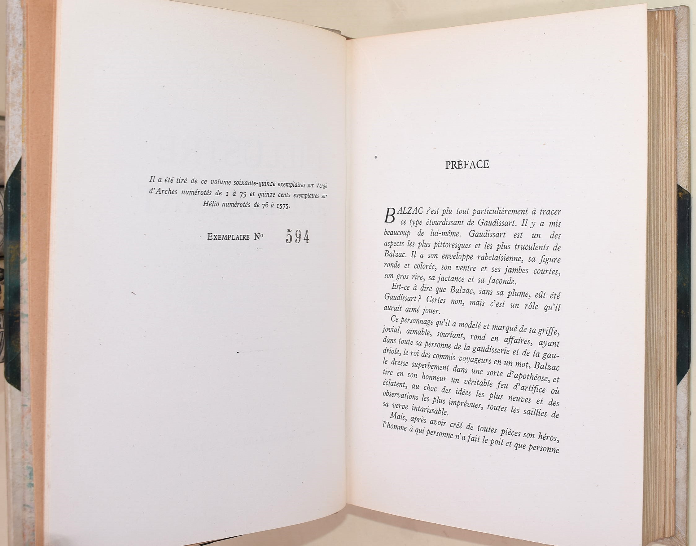 de Balzac, Honoré: Œuvres de Balzac sur la Touraine, 1946-1947