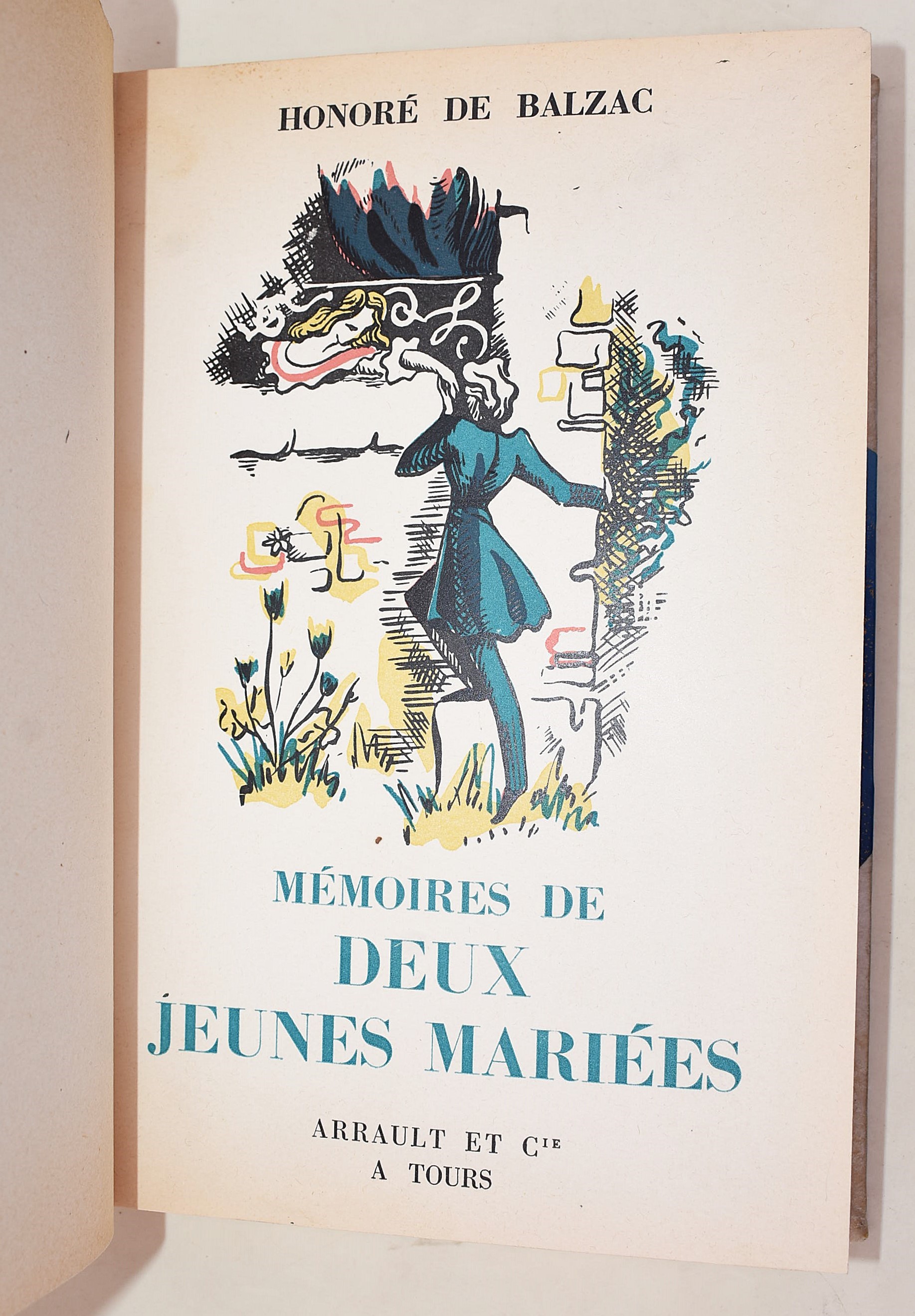 de Balzac, Honoré: Œuvres de Balzac sur la Touraine, 1946-1947