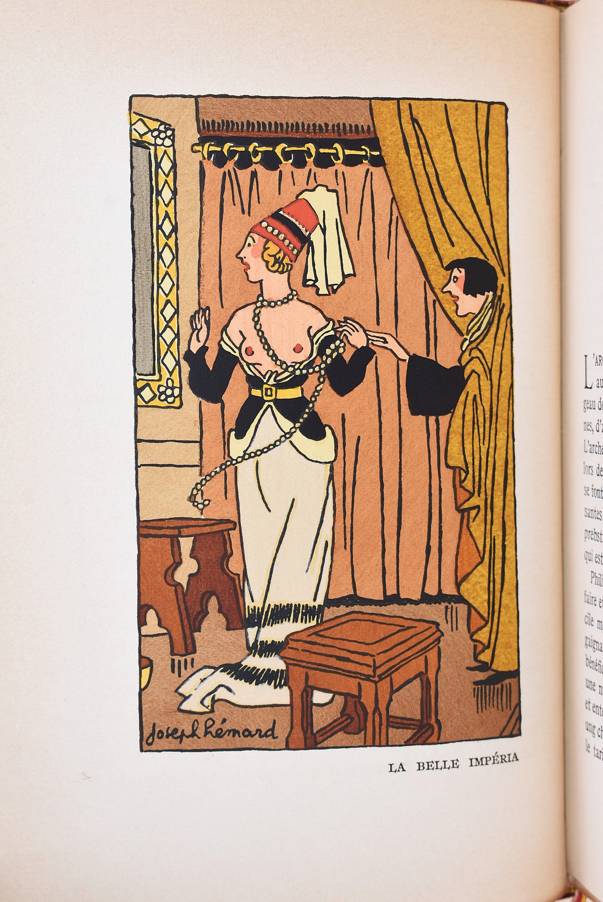 de Balzac, Honoré: Les Contes Drolatiques, 1926, illustrato da Joseph Hémard