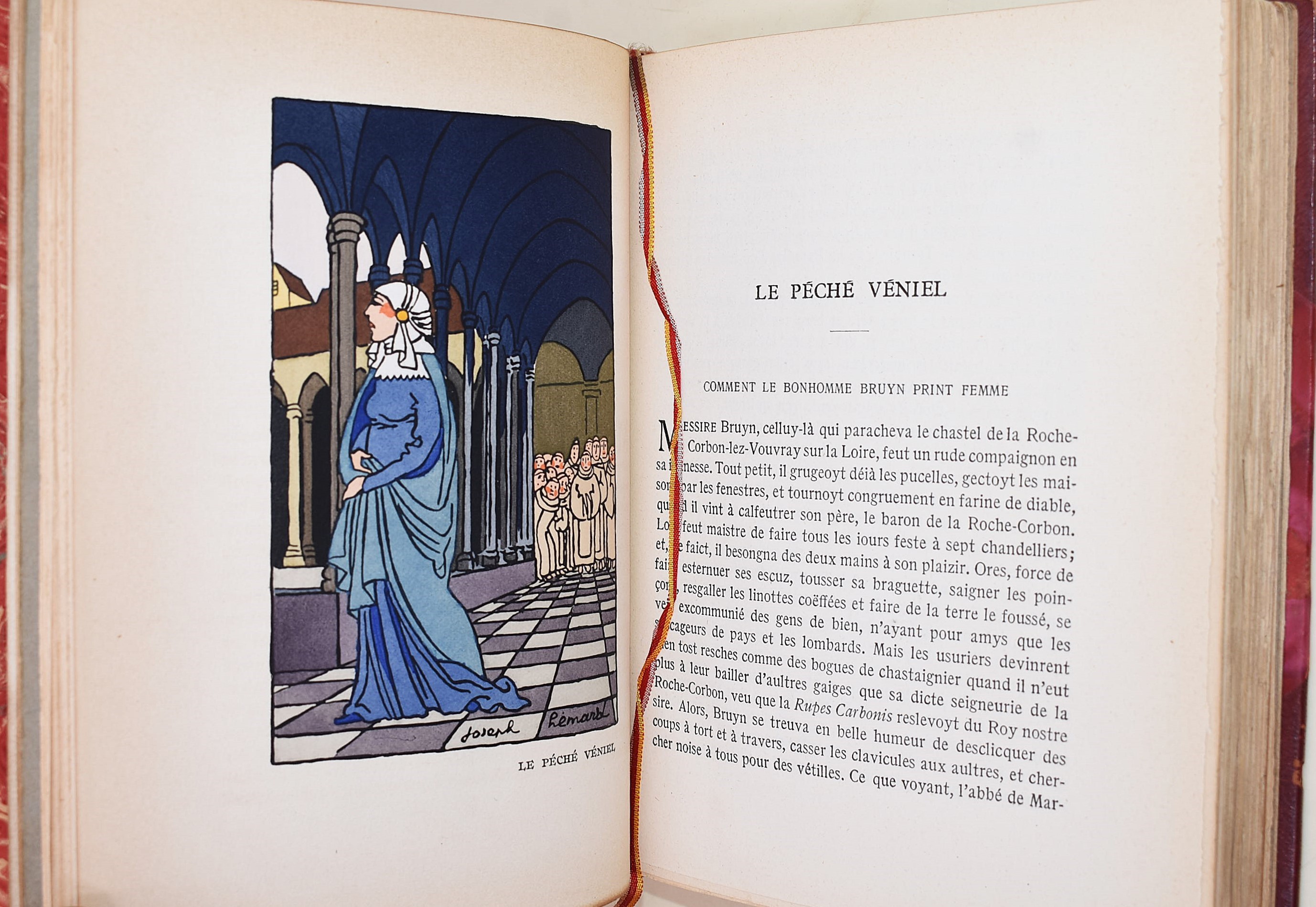 de Balzac, Honoré: Les Contes Drolatiques, 1926, illustrato da Joseph Hémard