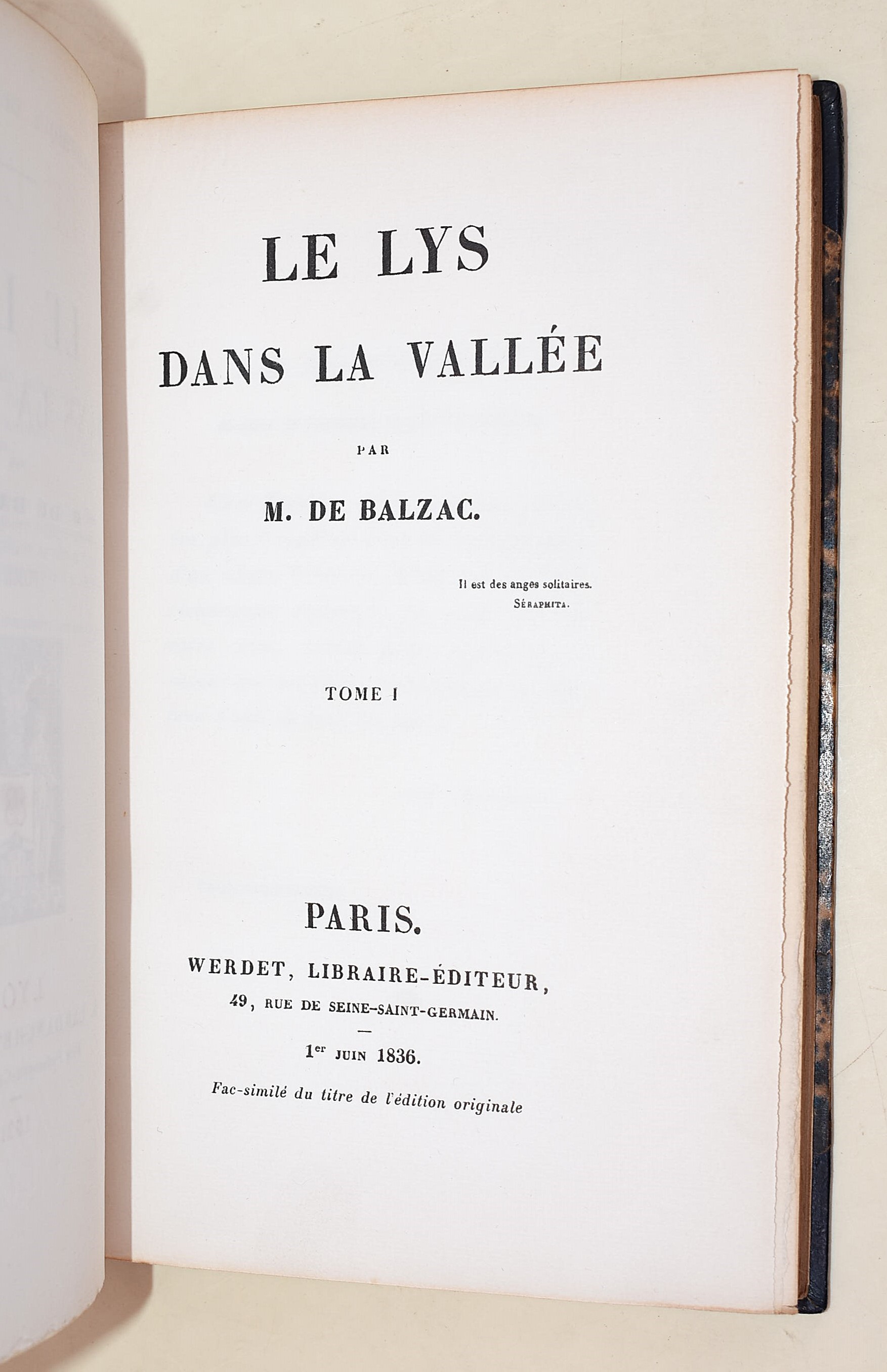 de Balzac, Honoré: Le Lys dans la vallée, 1921 - n. 685/1000