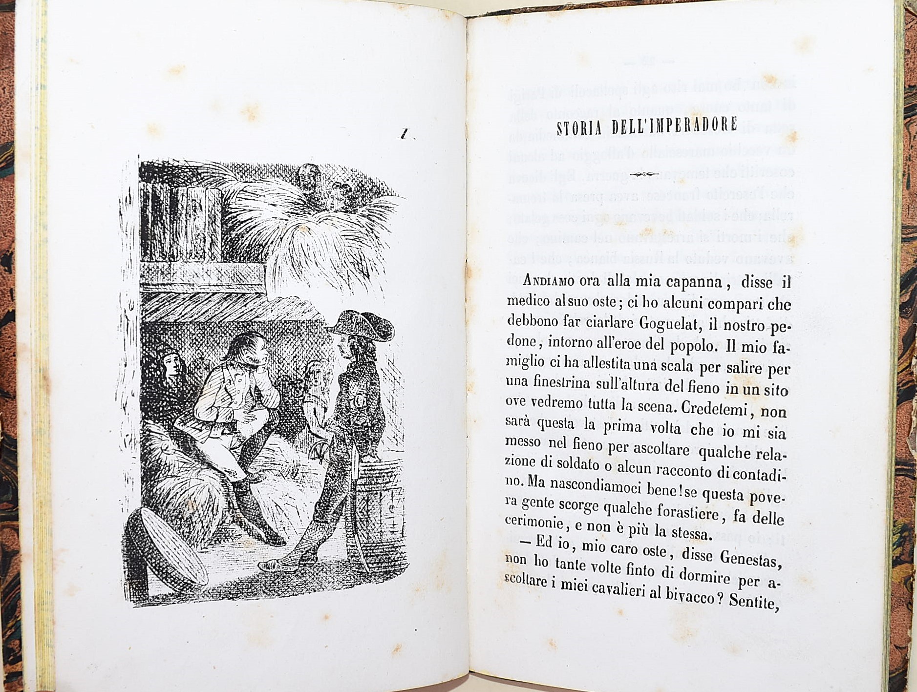 de Balzac, Honoré: Storia dello imperadore, raccontata in una capanna da un vecchio soldato, 1842