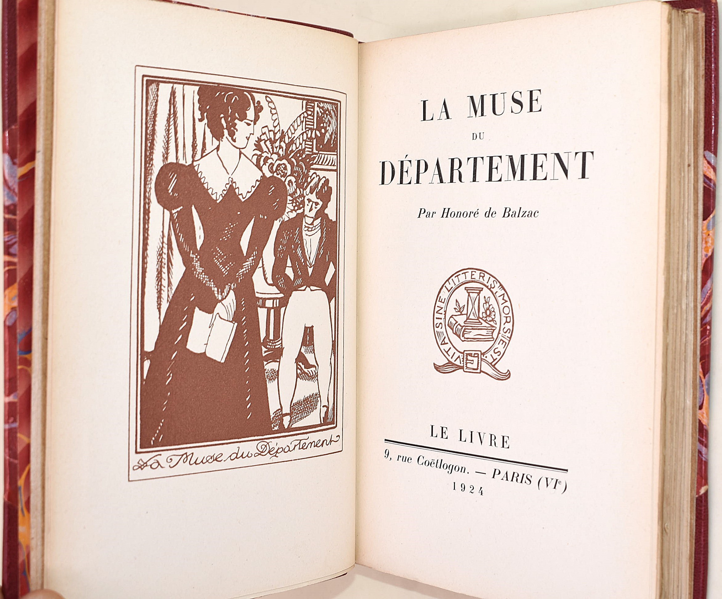 de Balzac, Honoré: La Muse du département, 1924