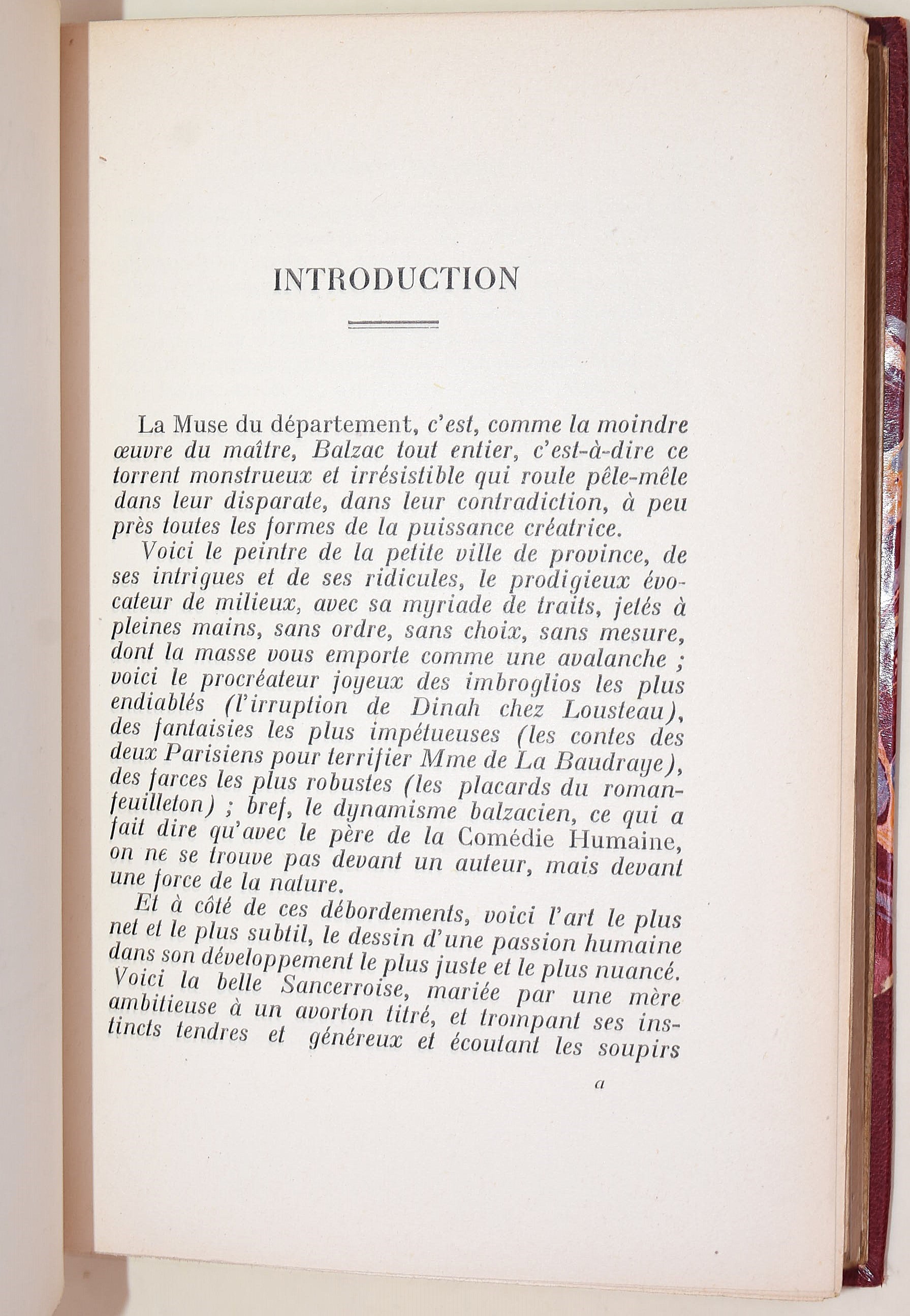 de Balzac, Honoré: La Muse du département, 1924