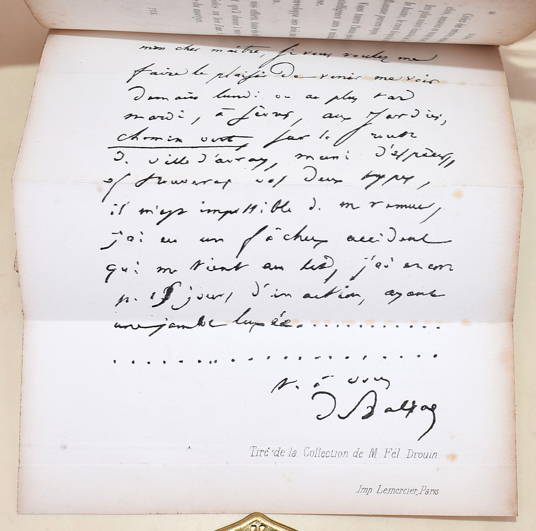Eugène de Mirecourt, Balzac (1854), volume illustrato