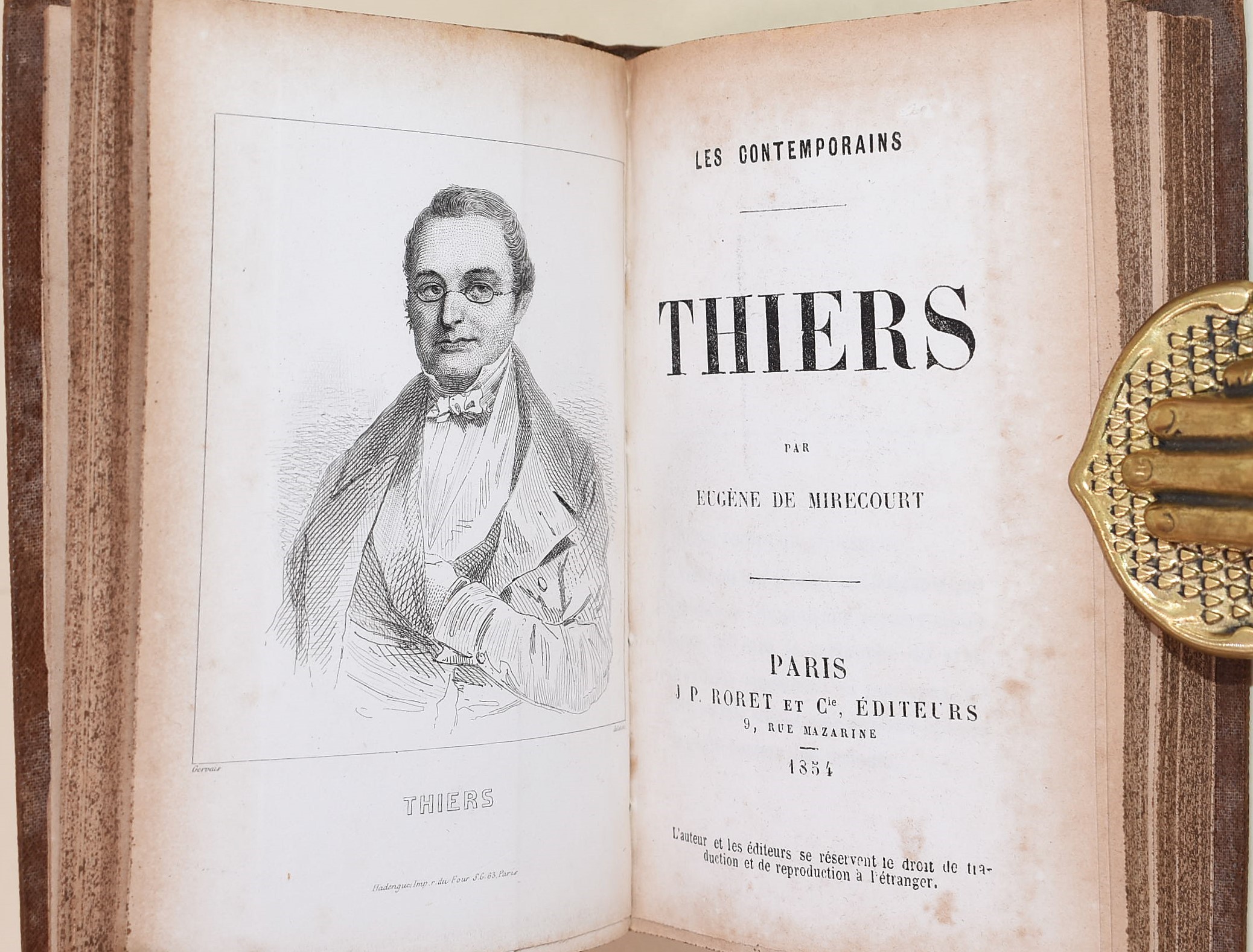 Eugène de Mirecourt, Balzac (1854), volume illustrato