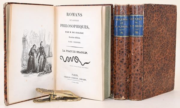 de Balzac, Honoré:  Œuvres M. de Balzac - Romans et Contes Philosophiques, 1831