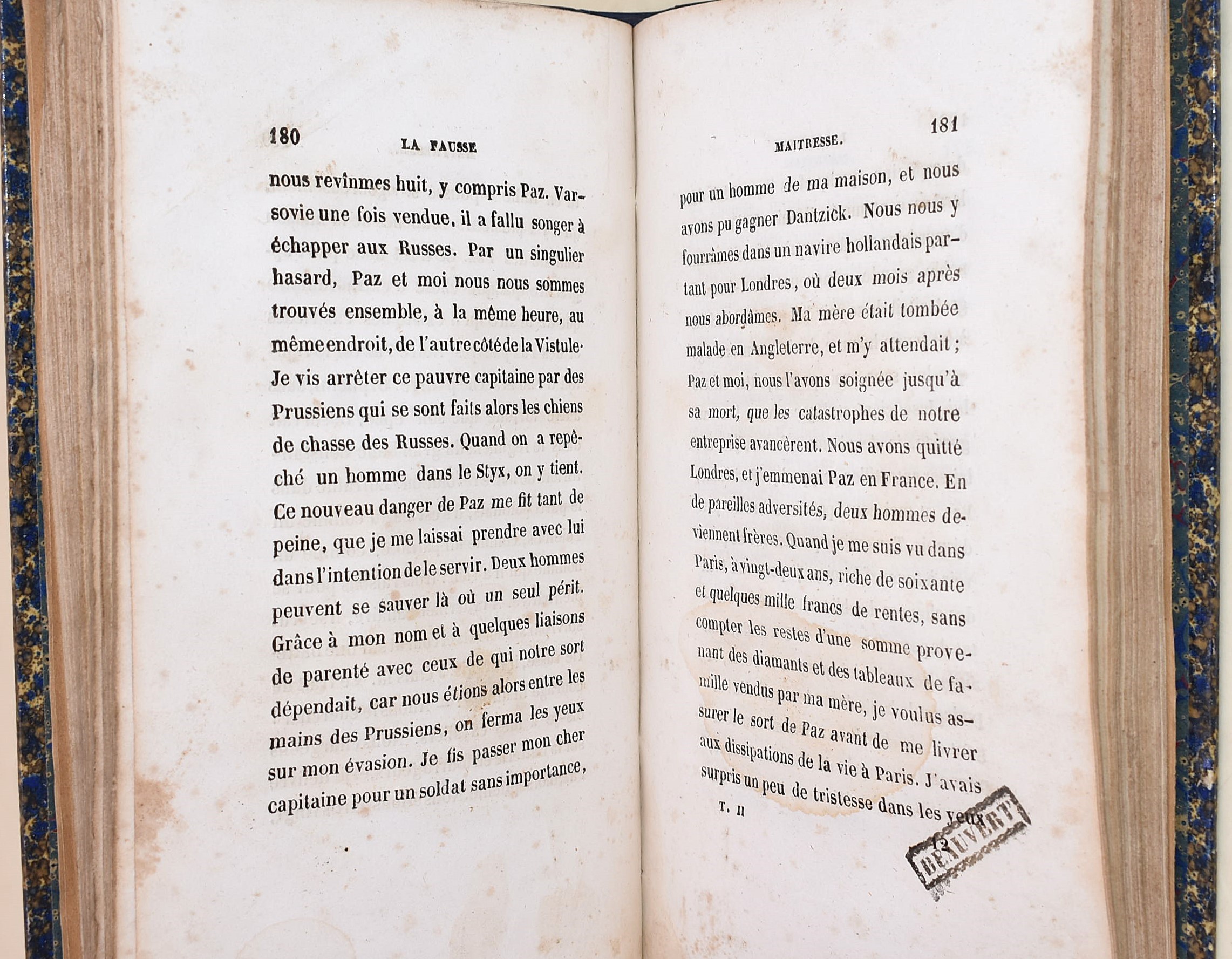 de Balzac, Honoré: Un Début dans la vie, 1844