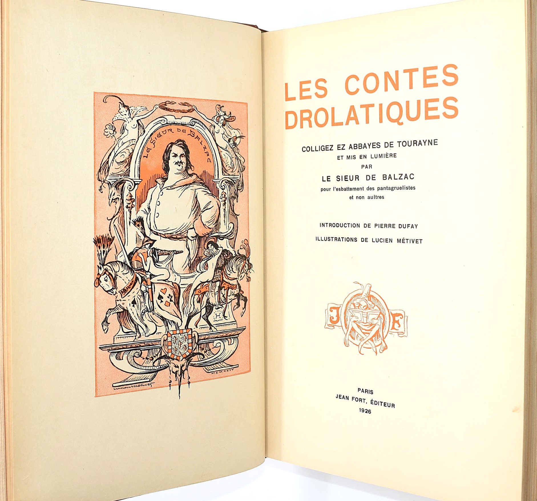 de Balzac, Honoré: Les Contes Drolatiques, 1927 n. 13/1200