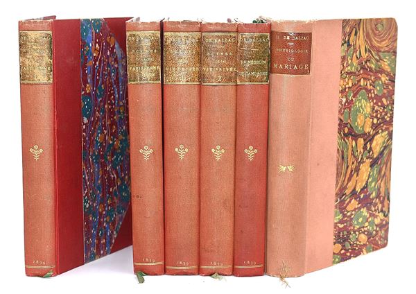 de Balzac, Honoré: Scénes de la vie parisienne - Scénes de la vie privée - Le Médicin de Campagne - Physiologie du Mariage, 1838-1839
