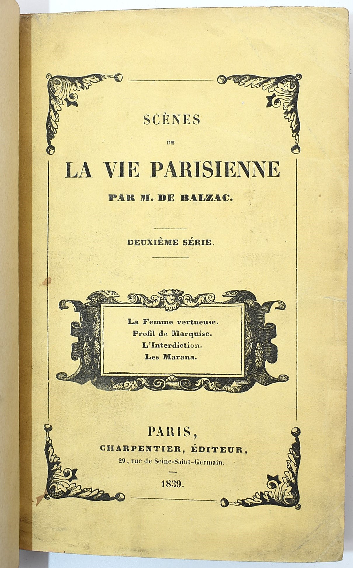 de Balzac, Honoré: Scénes de la vie parisienne - Scénes de la vie privée - Le Médicin de Campagne...