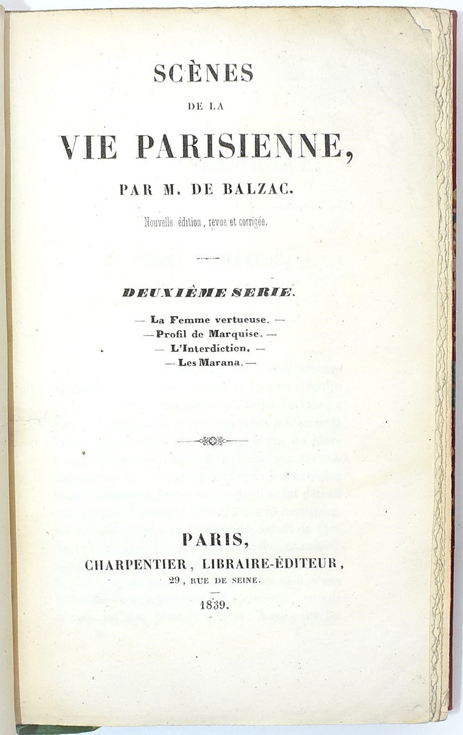 de Balzac, Honoré: Scénes de la vie parisienne - Scénes de la vie privée - Le Médicin de Campagne...