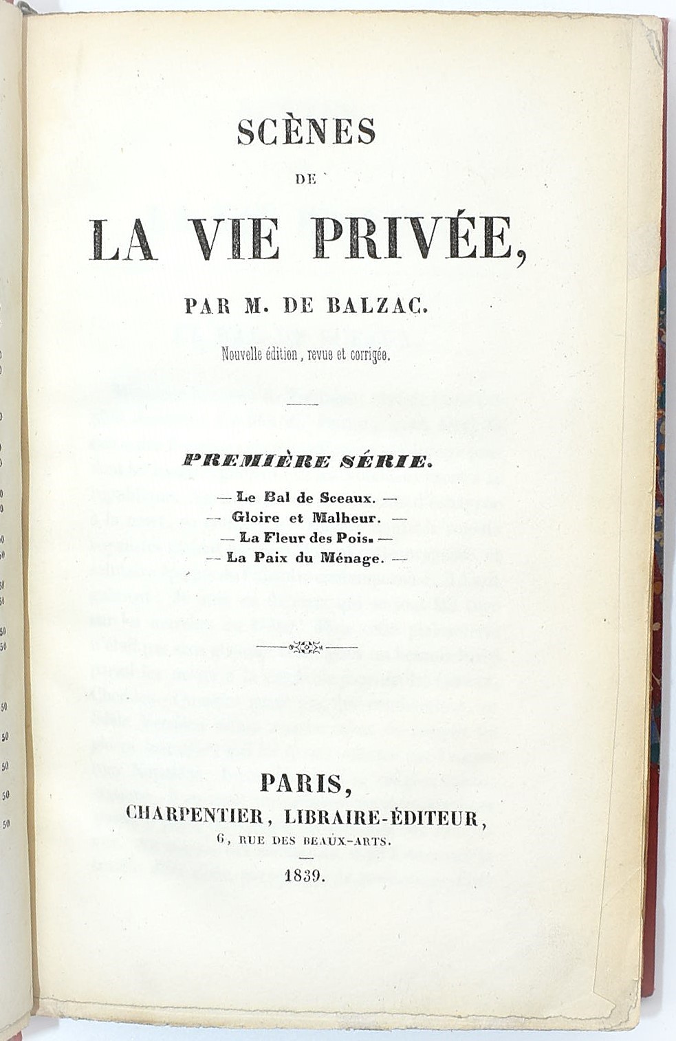 de Balzac, Honoré: Scénes de la vie parisienne - Scénes de la vie privée - Le Médicin de Campagne...
