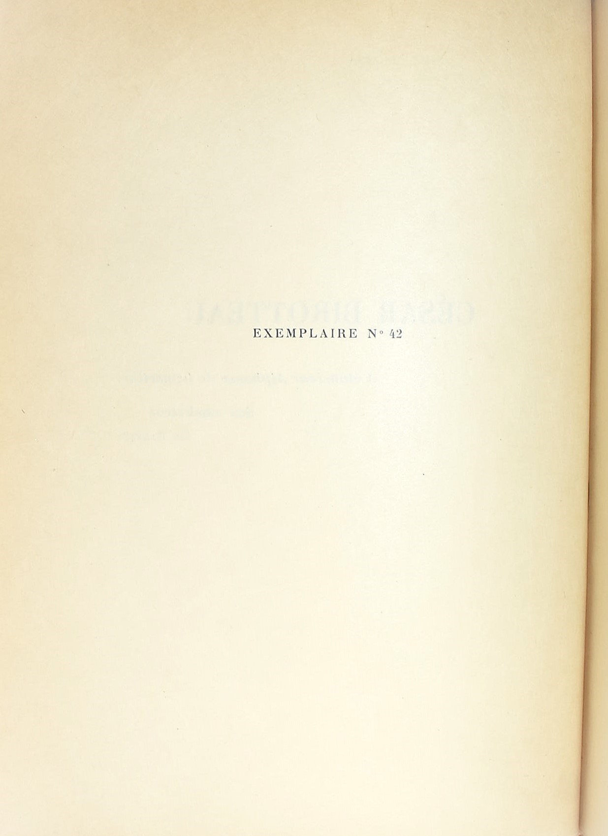 de Balzac, Honoré: César Birotteau, 1929