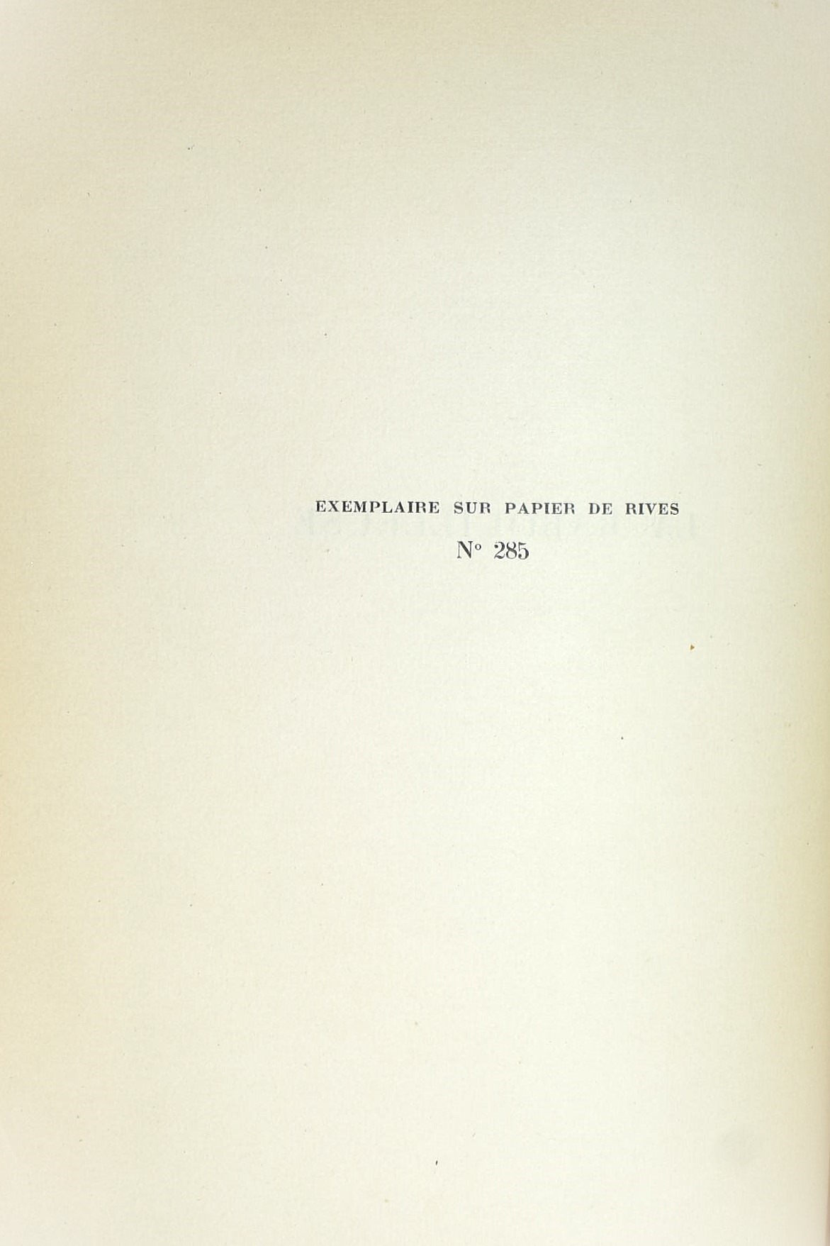 Honoré de Balzac, La Rabouilleuse, edizione 285/1000, 1931
