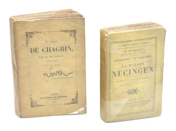 de Balzac, Honoré: La Peau de Chagrin - La Maison Nucingen (2 volumi)