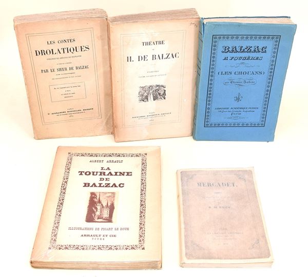 Balzac: Ottocento e Teatro (5 volumi)