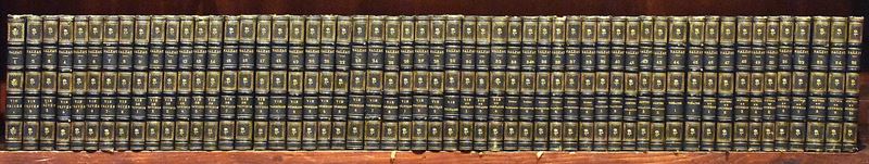 Balzac, Œuvres complètes, edizione 1866-1882 (55 volumi)