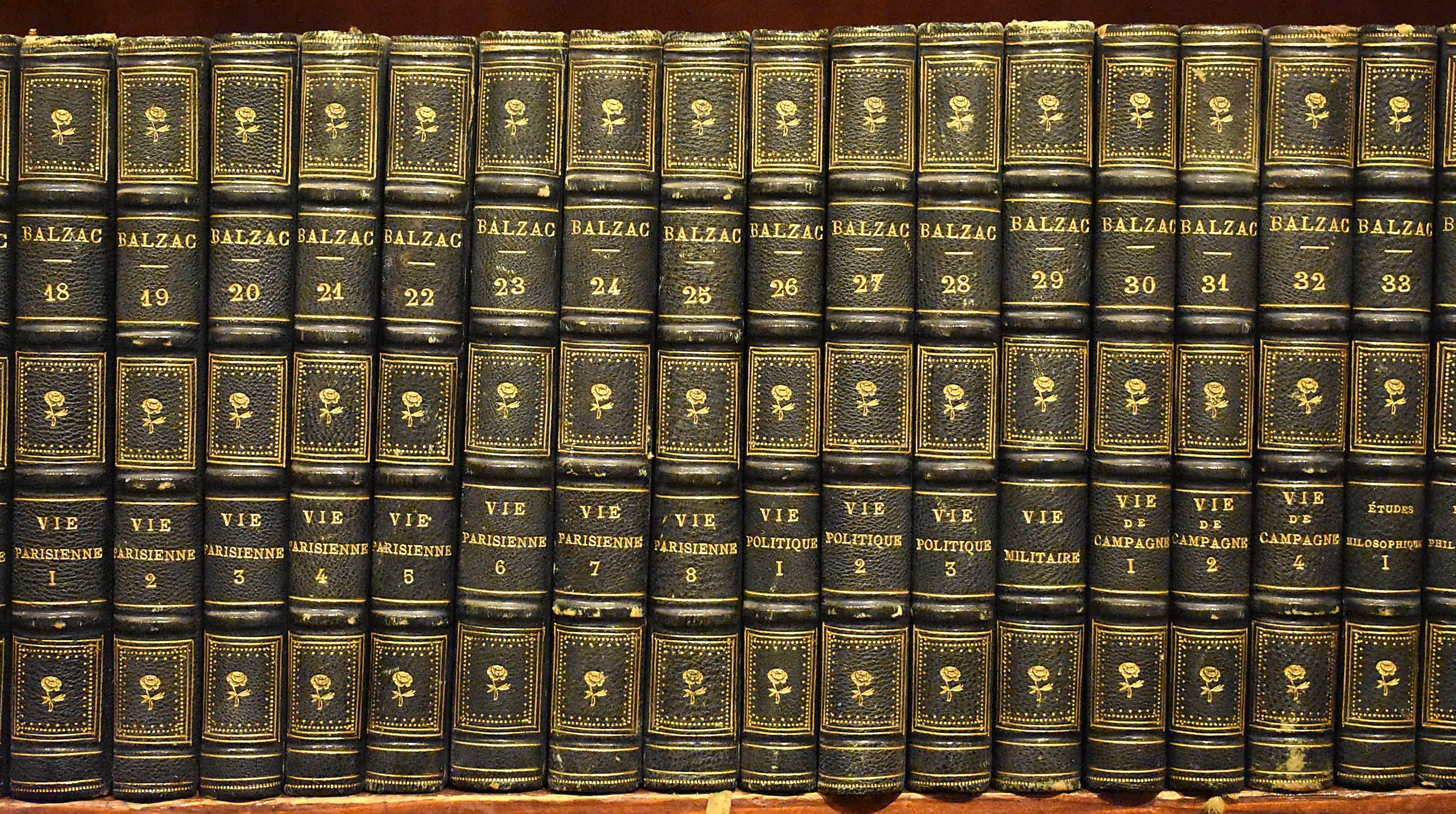 Balzac, Œuvres complètes, edizione 1866-1882 (55 volumi)