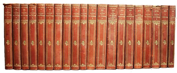 Œuvres complètes de H. Balzac, 1874 (20 volumi)