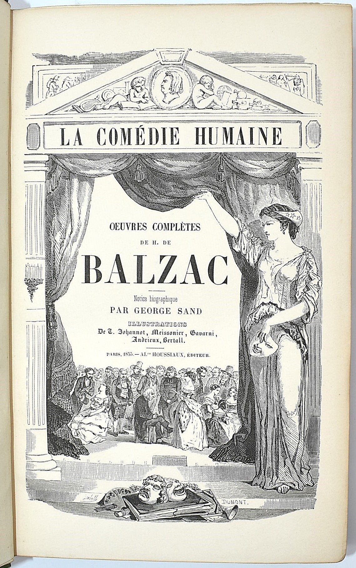 Balzac, Œuvres complètes (1842-1855), edizione in-8° in 20 volumi