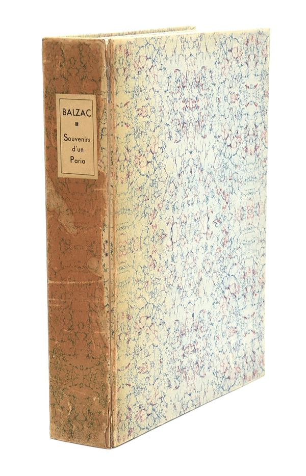 de Balzac, Honore: Souvenirs d'un Paria, 1944 n. 45/800