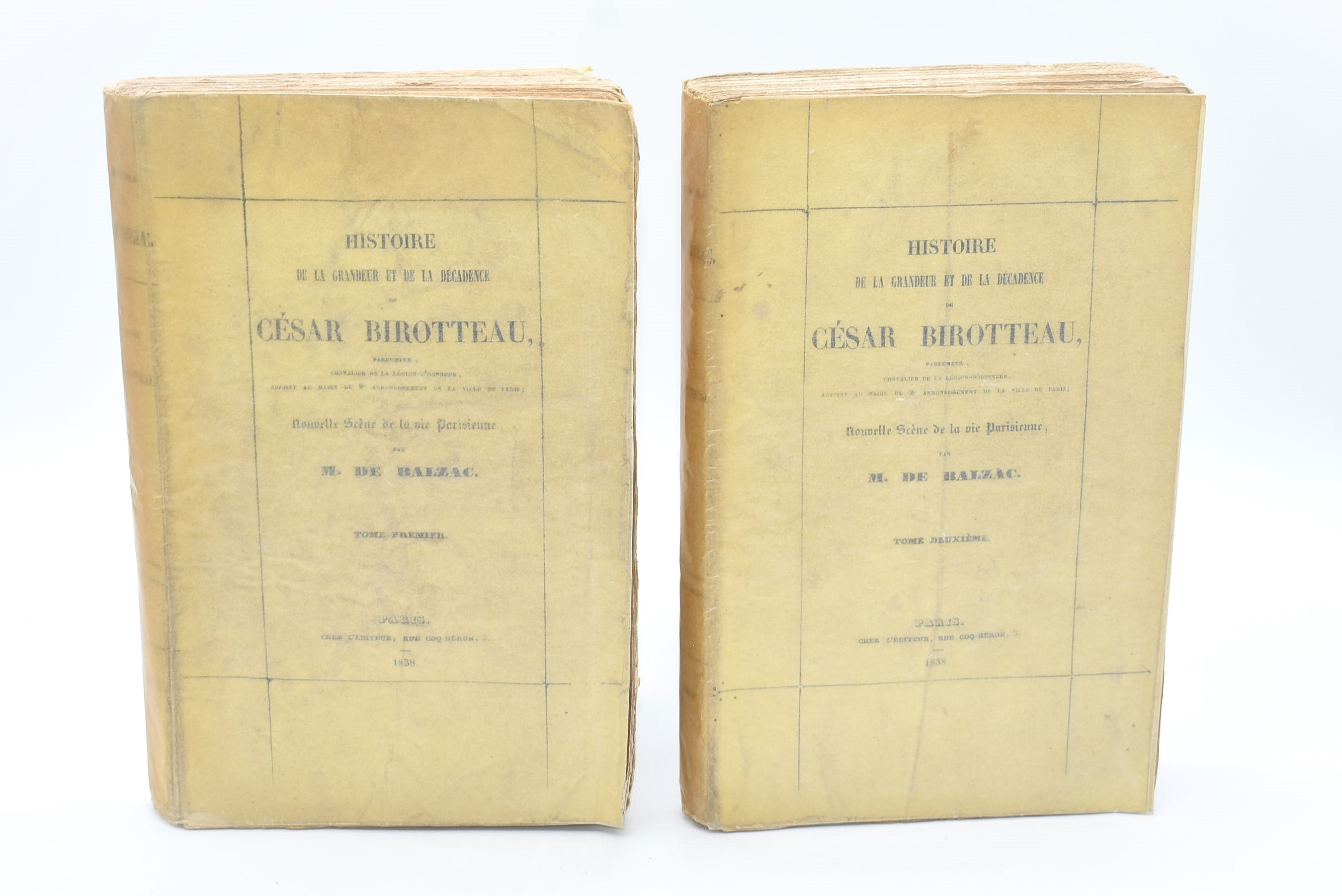 Honoré de Balzac, Scènes de la vie de province e César Birotteau (insieme di tre opere, 1838–1928...