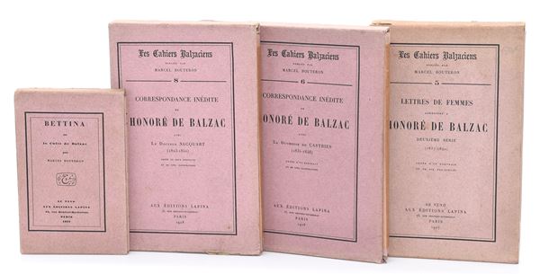 Honoré de Balzac - Aux Éditions Lapina (4 volumi)