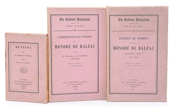 Honoré de Balzac - Aux Éditions Lapina (3 volumi)