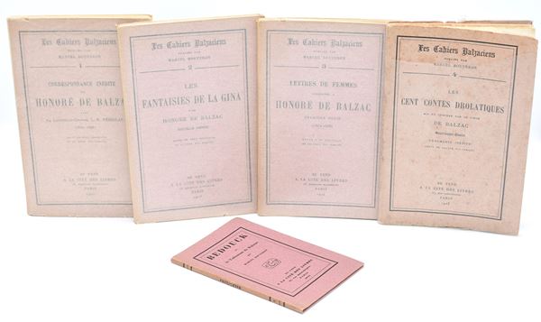 Honoré de Balzac - A la Cité des Livres (5 volumi)