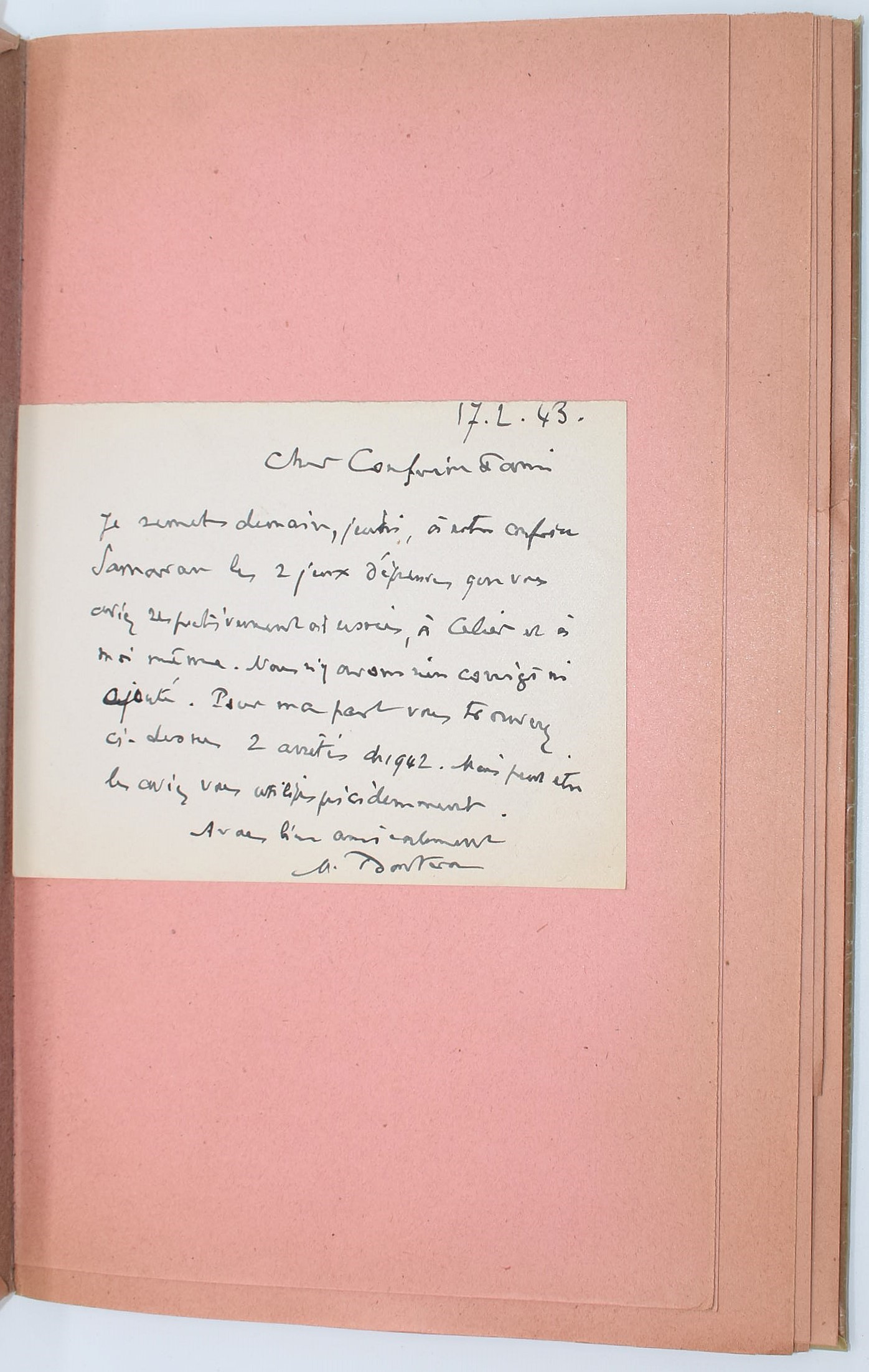 Marcel Bouteron, Les fantaisies de la Gina, edizione con fac-simile degli autografi e ritratti