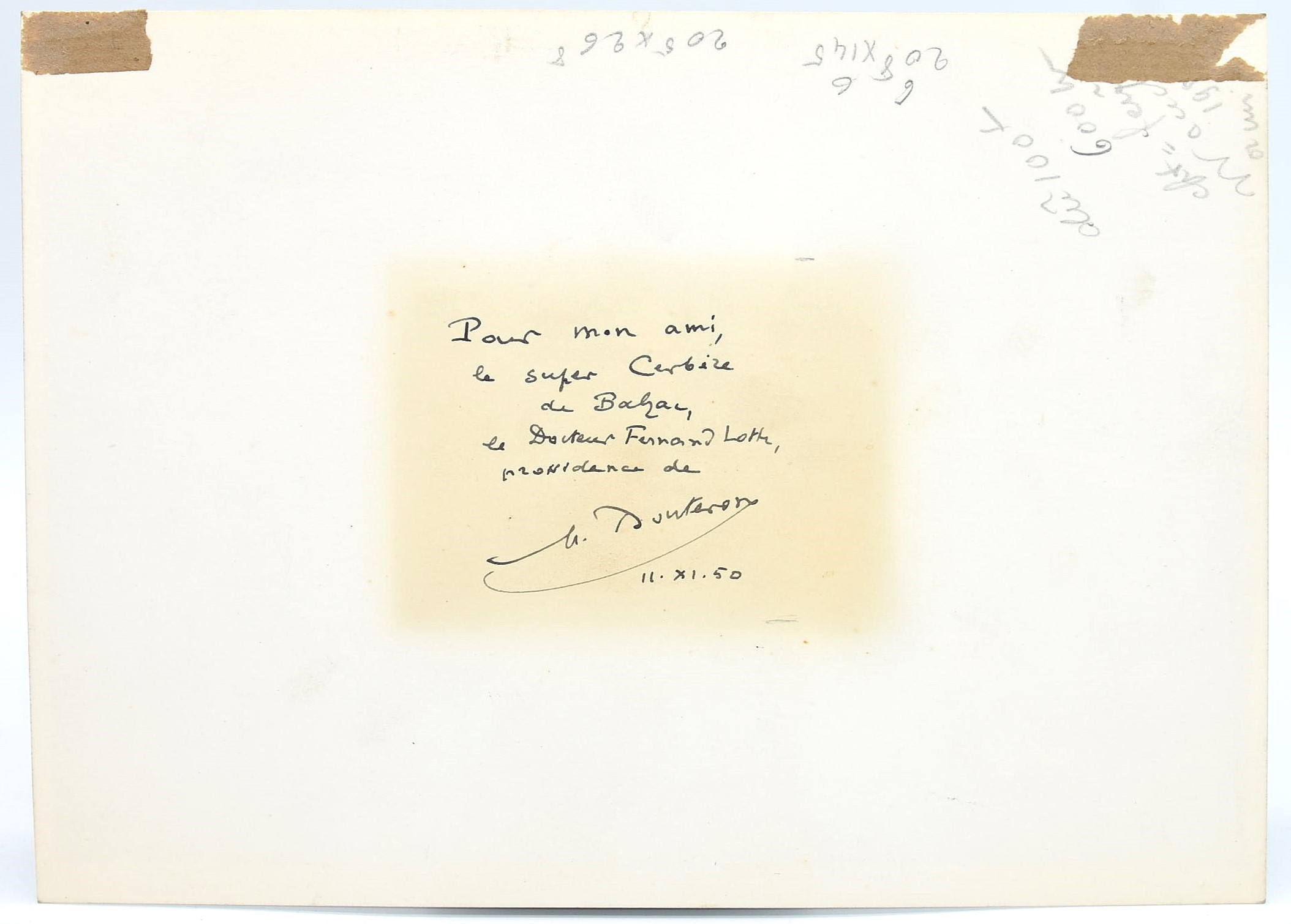 Marcel Bouteron, Les fantaisies de la Gina, edizione con fac-simile degli autografi e ritratti