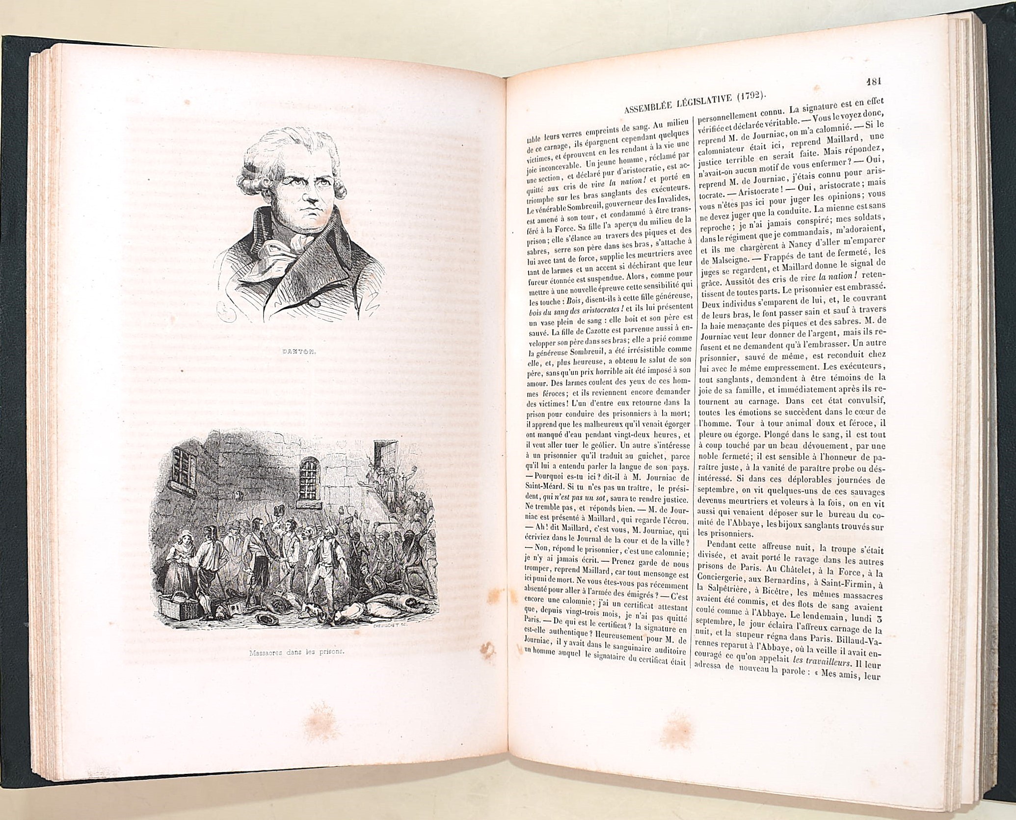 Adolphe Thiers, Histoire de la Révolution française (Bruxelles – Paris, 1840) e Laurent de l’Ardè...