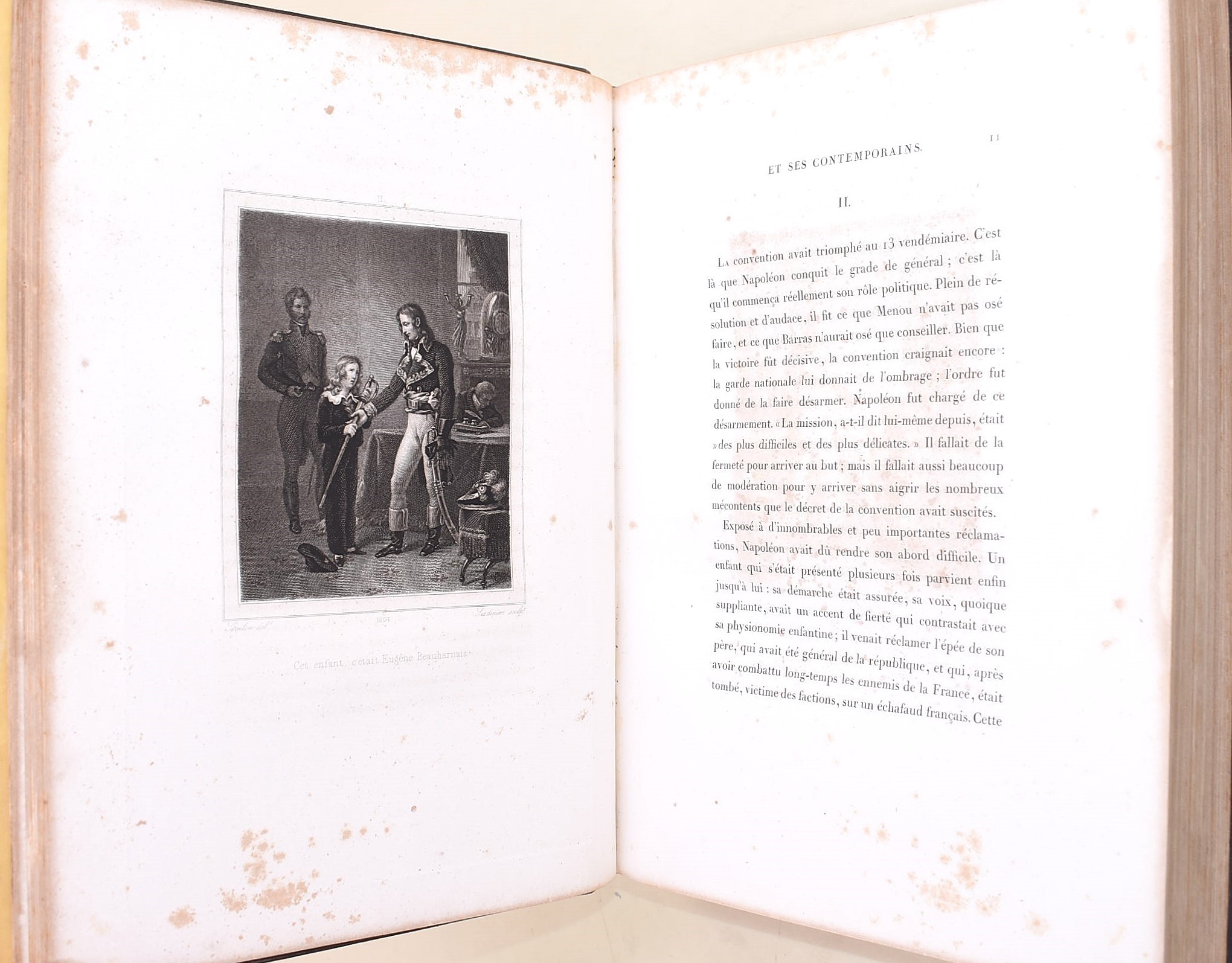 Auguste de Chambure, Napoléon et ses contemporains (1828)