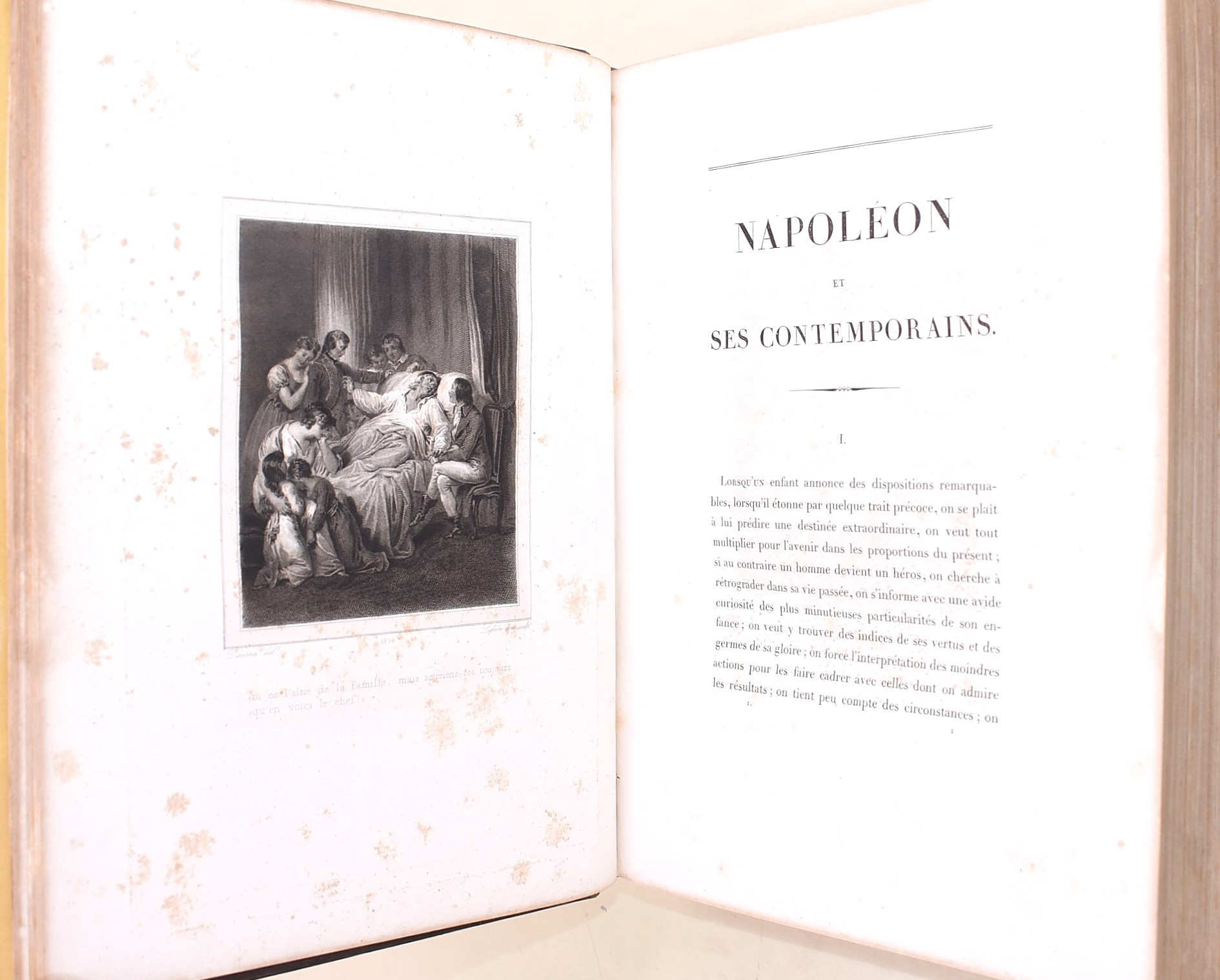 Auguste de Chambure, Napoléon et ses contemporains (1828)