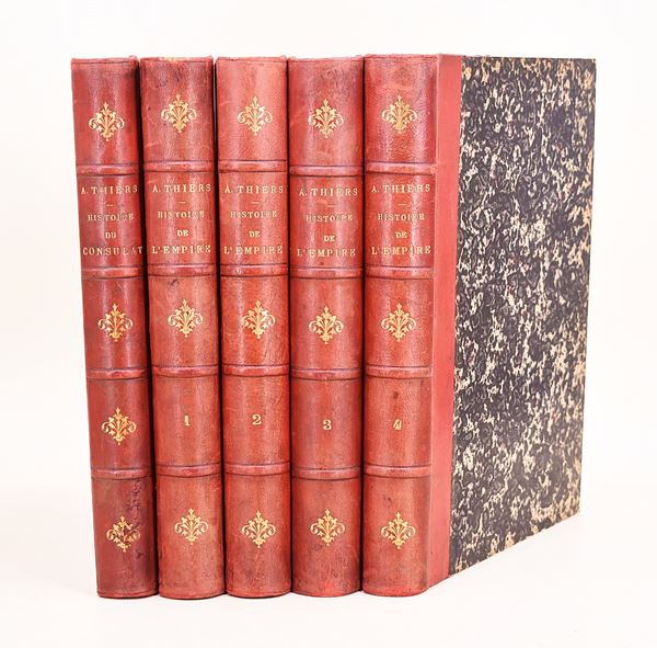Thiers, Adolphe : Histoire du Consulat & l'Empire, 1873-1879