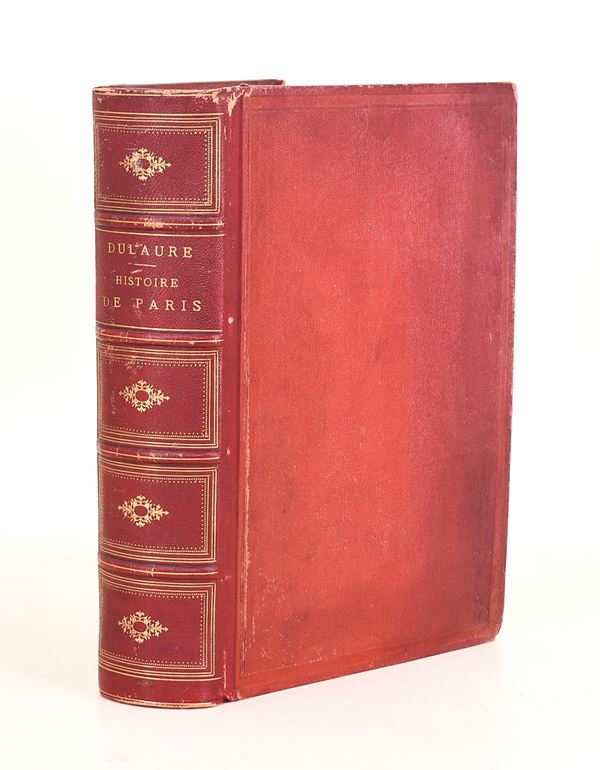 DULAURE, Jacques-Antoine. Histoire de Paris et de ses monuments, (XIX sec.)
