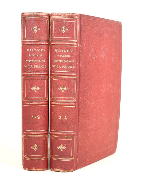 [Duruy, Victor] Histoire populaire contemporaine de la France, (metà XIX secolo)