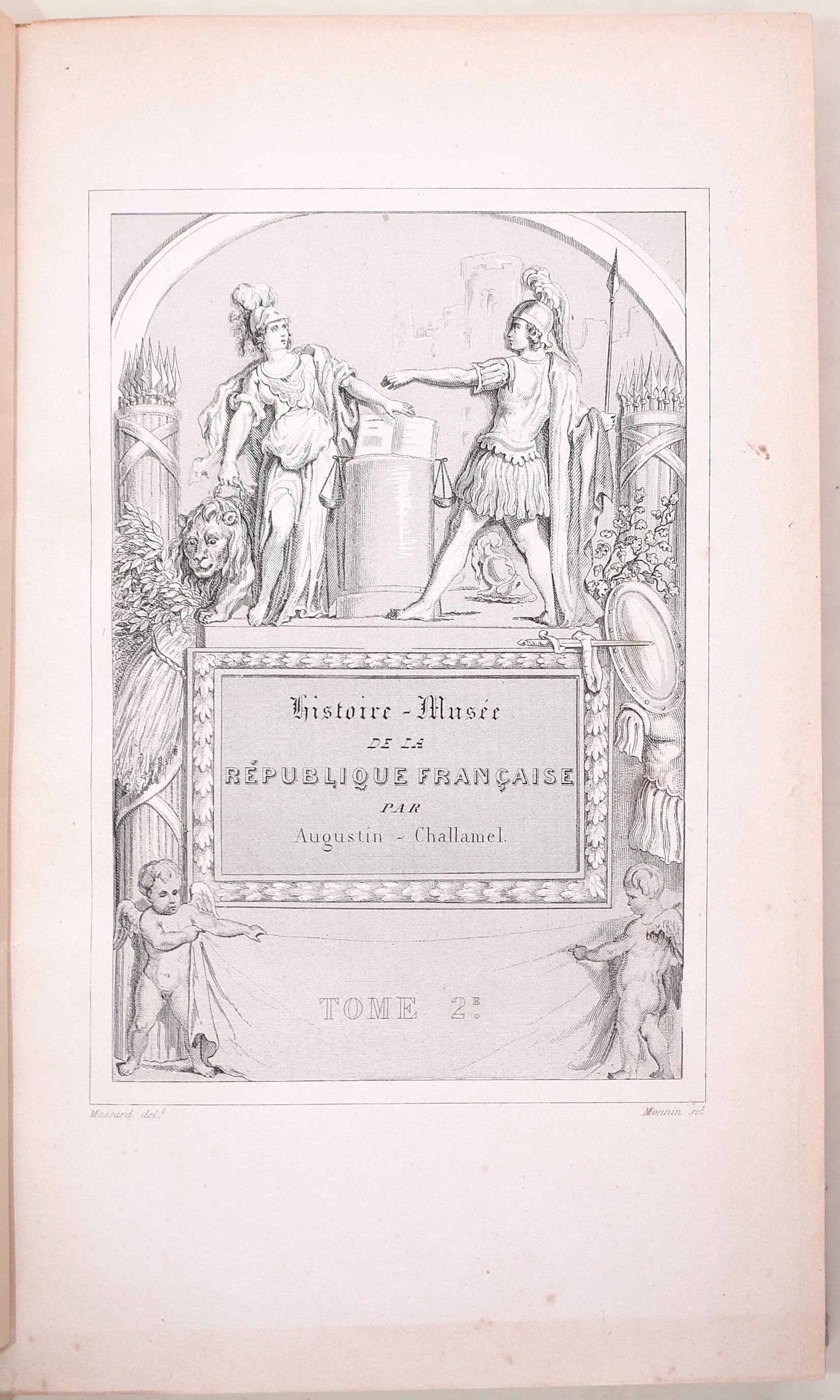 Challamel, Augustin, Histoire-musée de la République française (1842), opera completa in 2 volumi...