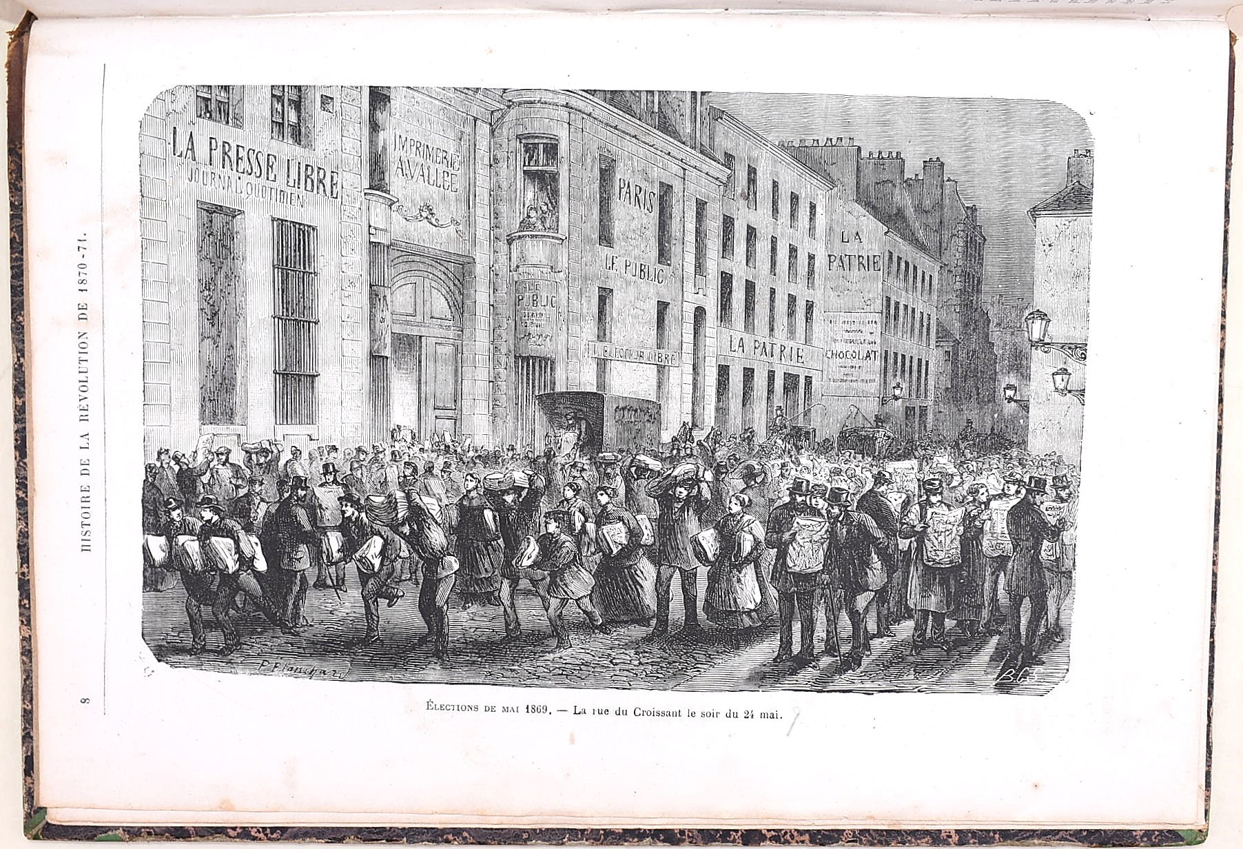 Jules Claretie, Histoire de la révolution de 1870-71 e Récits de guerre: Paris Assiégé 1870-1871 ...
