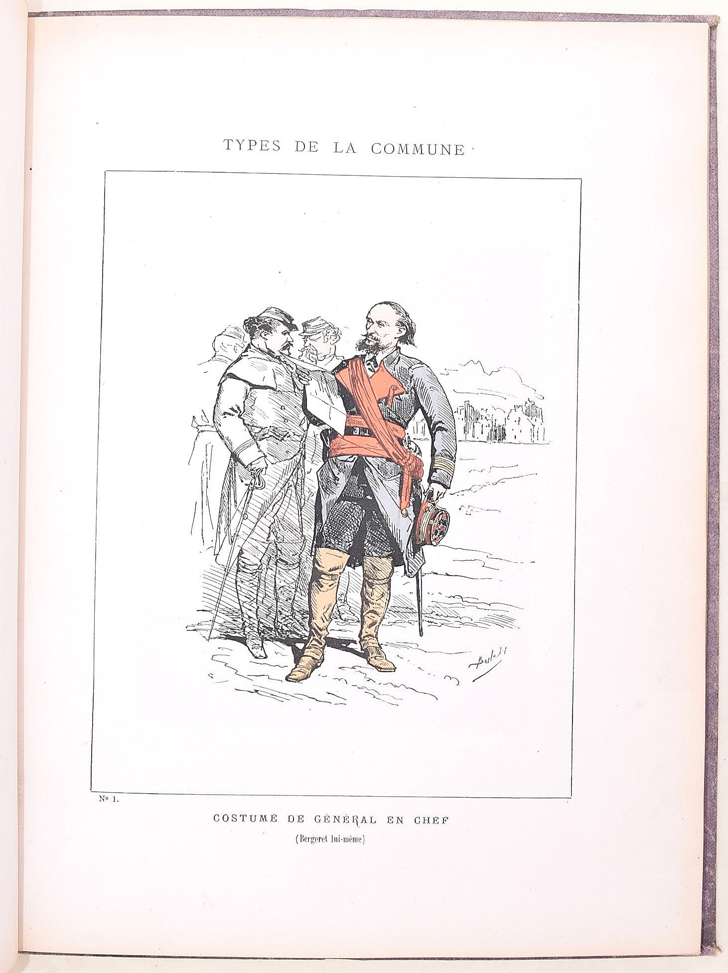 Paris incendié, Les Communeux de Paris (Comune di Parigi), 1871; opera illustrata in volume