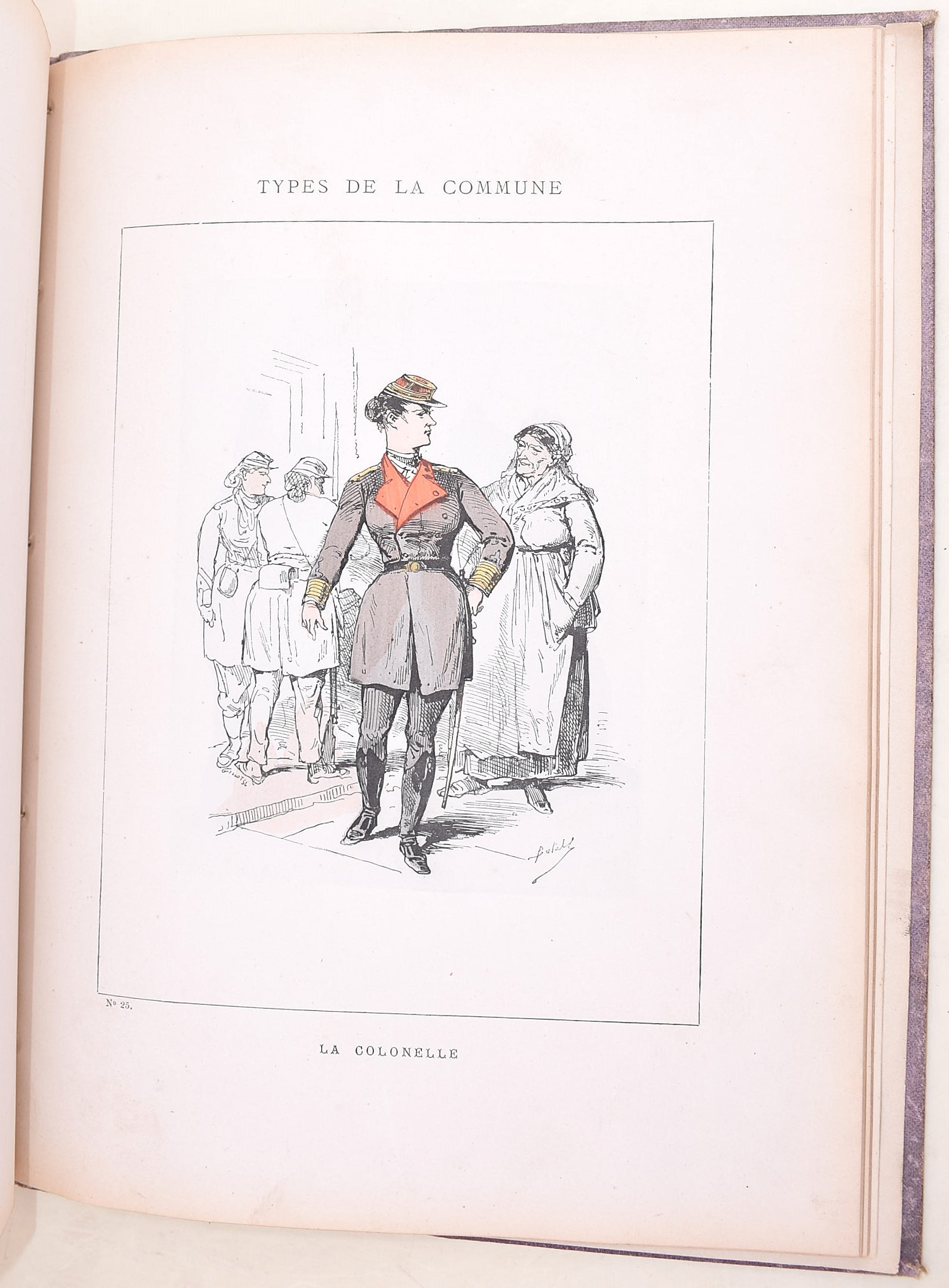 Paris incendié, Les Communeux de Paris (Comune di Parigi), 1871; opera illustrata in volume