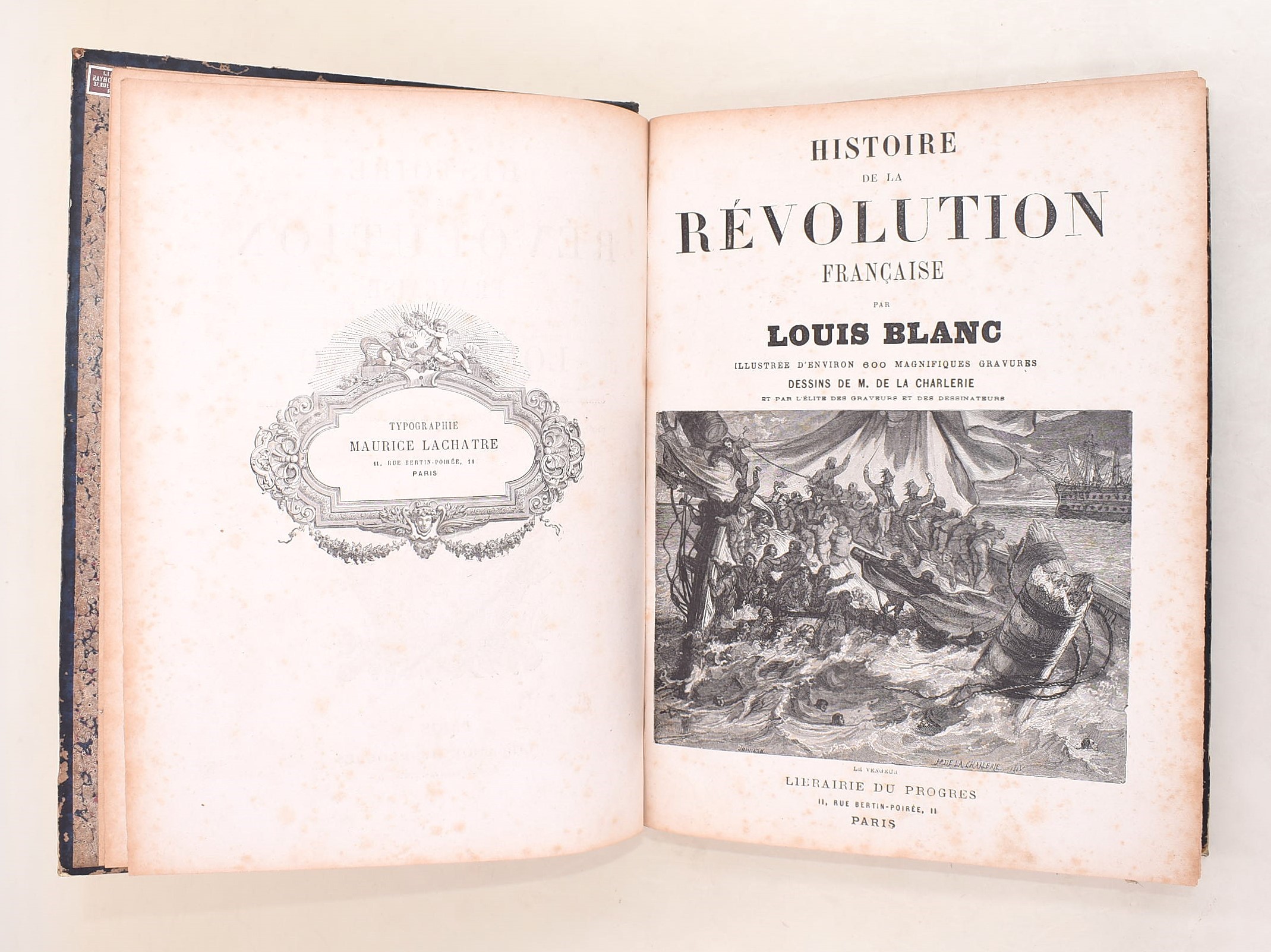 Louis Blanc, Histoire de la Révolution française