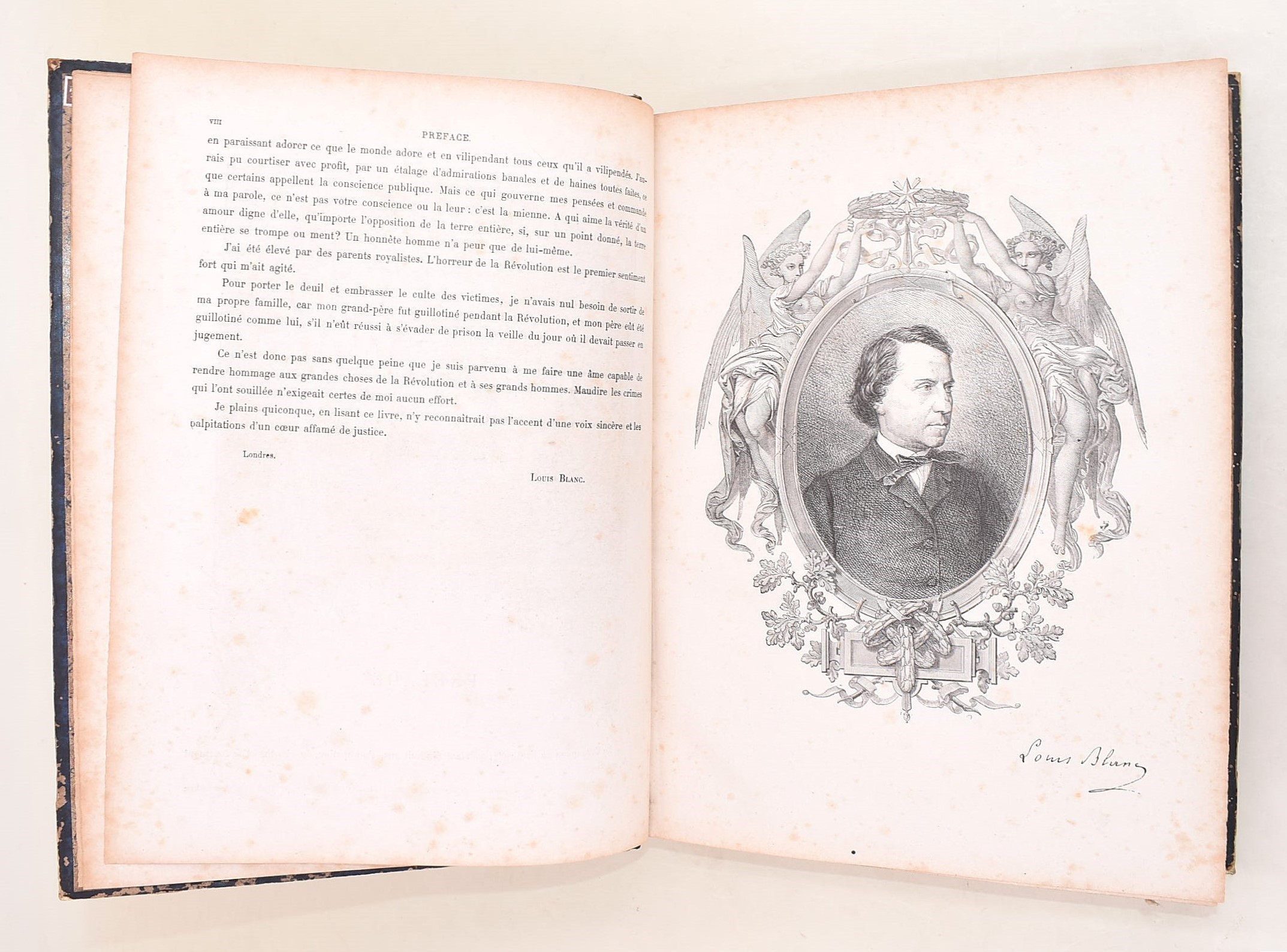 Louis Blanc, Histoire de la Révolution française
