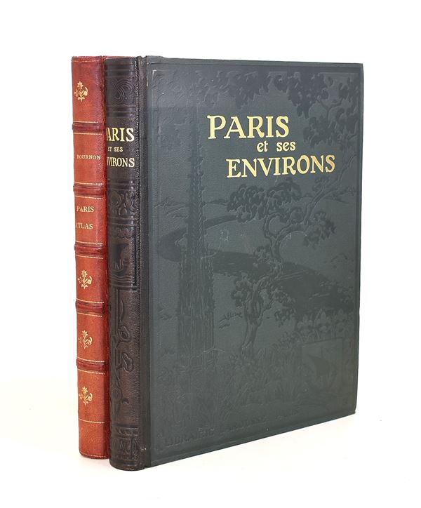 Paris-Atlas / Paris et ses environs (Librairie Larousse)