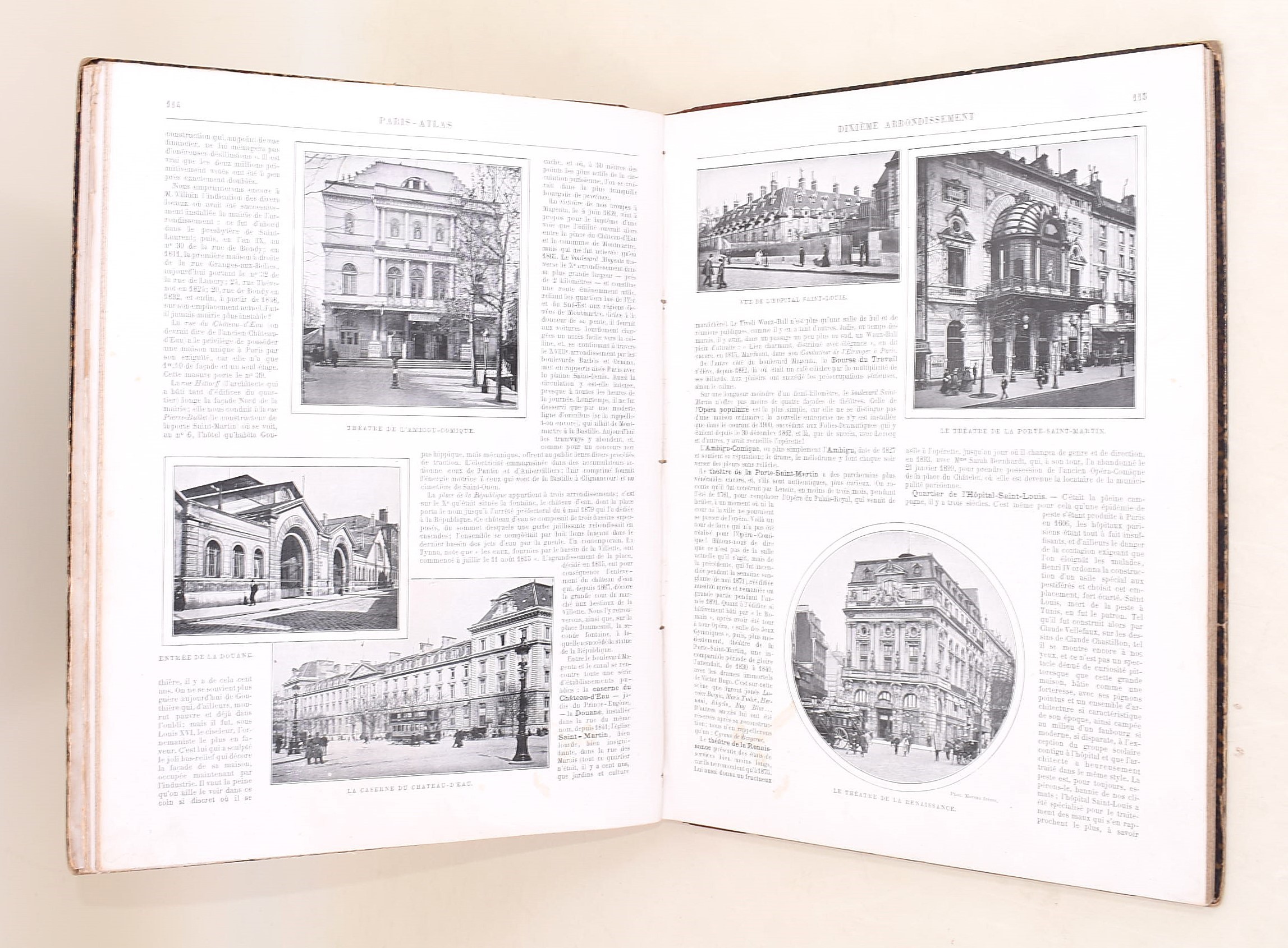 Bournon, Fernand, Paris-Atlas. Paris et ses environs (Librairie Larousse)