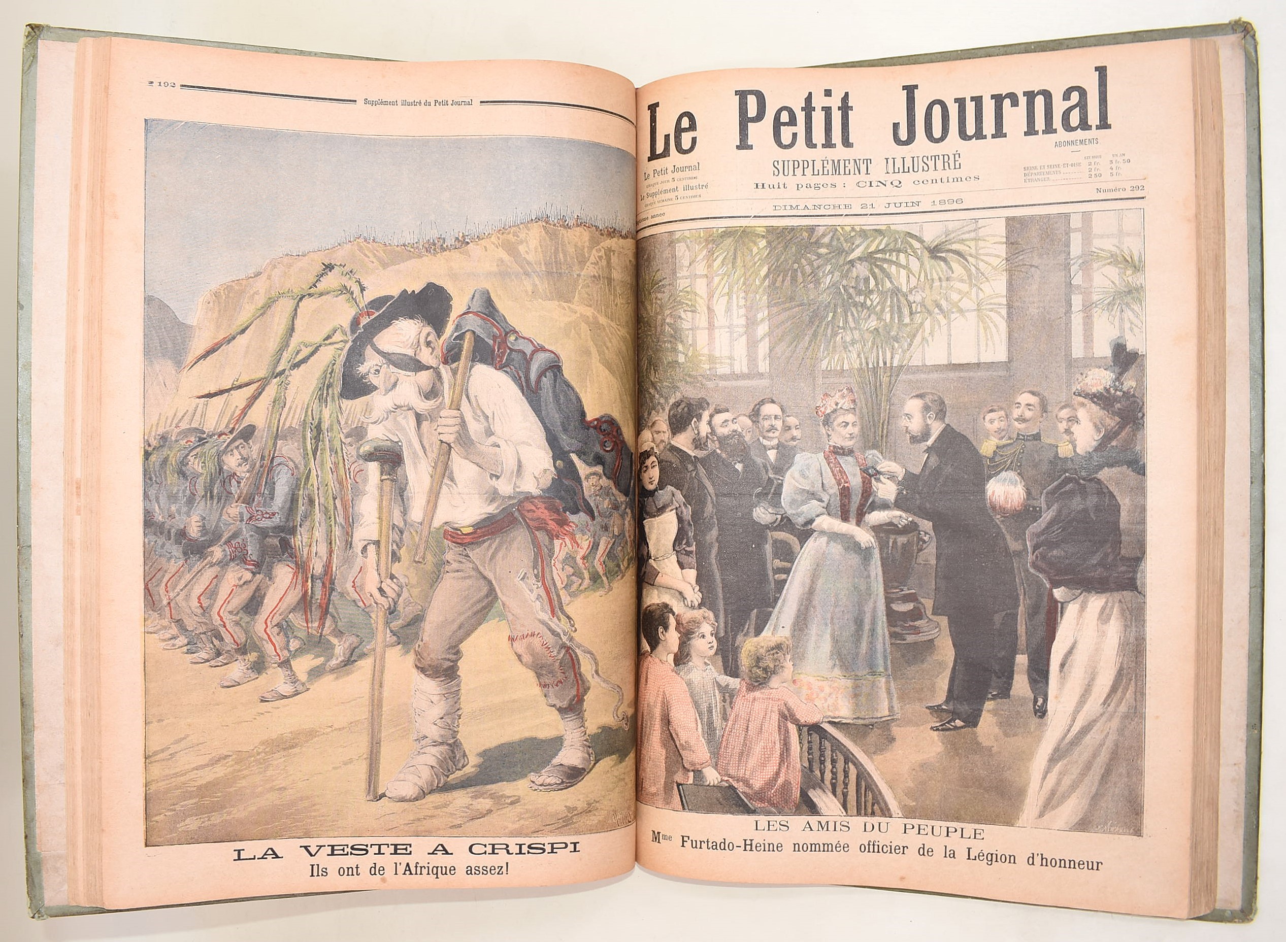 Periodici illustrati francesi, “Le Journal Illustré” (1890), “Le Petit Journal. Supplément illust...